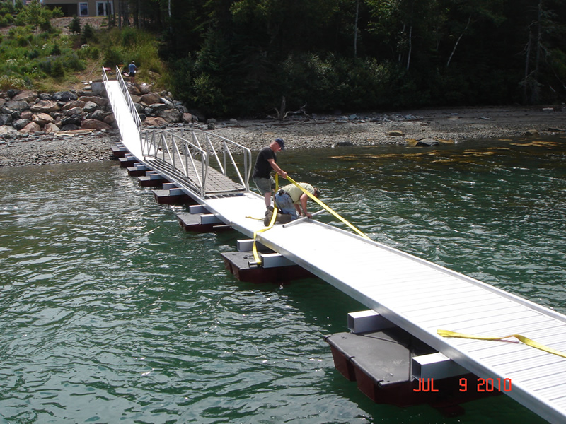 Aluminum Gangways Floating Walkway