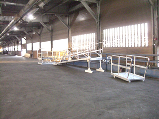 cruise ship aluminum gangway